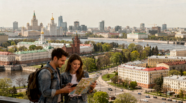 В каком районе Москвы лучше остановиться туристу впервые